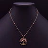 Wholesale Women's Retro Highend Freshwater Pearl Geometric Style Necklace With Electroplating And Regular Chain