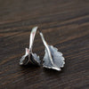 Wholesale Women's Retro Leaf Ring Copper Inlaid Zircon With Cartoon Characters Style