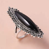 Wholesale Women's Retro Light Luxury Alloy Geometric Ring With Electroplating