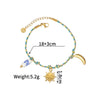 Wholesale Women's Retro Multielement Titanium Steel Fruitshaped Electroplated Bracelet