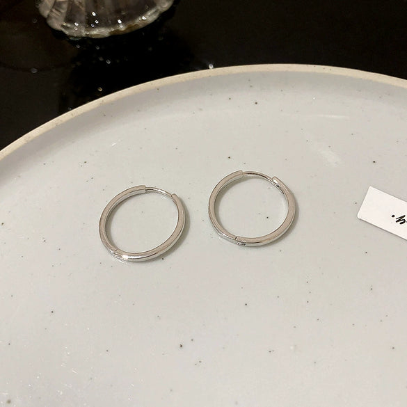 Wholesale Women's Retro Natural Style Alloy 925 Silver Electroplated Zircon Pearl Earrings With Flower And Geometric Patterns