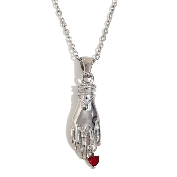 Wholesale Women's Retro Niche Design Pendant Necklace Stainless Steel Plated 18K Gold With Geometric Pattern And Electroplating Technique