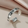 Wholesale Women's Retro Open Star Ring Jewelry Copper Electroplated