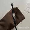 Wholesale Women's Retro Oval Alloy Case Leather Strap Watch Medieval Style