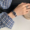 Wholesale Women's Retro Palace Style Artistic Leather Belt Watch With Oval Dial And Metal Strap And Buckle