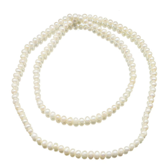 Wholesale Women's Retro Pearl Jewelry Ball Chain Necklace With Drop Shape Design And Electroplating Treatment