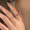 Wholesale Women's Retro S925 Sterling Silver Tiger Eye Stone Ring