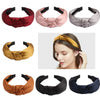 Wholesale Women's Retro Satin Handmade Knotted Hair Band Hair Accessories
