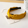 Wholesale Women's Retro Satin Handmade Knotted Hair Band Hair Accessories