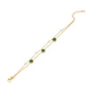 Wholesale Women's Retro Star Pattern Stainless Steel Electroplated Bracelet
