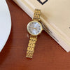 Wholesale Women's Retro Style Alloy Case Stainless Steel Buckle Round Dial Watch