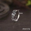 Wholesale Women's Retro Style Zinc Alloy Ring With Three Dimensional Rose And Leaf Pattern