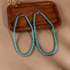 Wholesale Women's Retro Turquoise Beaded Ball Chain Handmade Clavicle Necklace