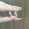 Wholesale Women's Retro Zinc Alloy Drop Shape Ear Jewelry With Gold Electroplating
