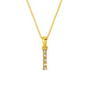 Wholesale Women's Rhinestone And Titanium Steel Diamond Inlaid Cross Chain Alphabet Necklace With Letters Numbers And Text