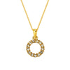 Wholesale Women's Rhinestone And Titanium Steel Diamond Inlaid Cross Chain Alphabet Necklace With Letters Numbers And Text