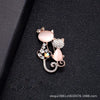 Wholesale Women's Rhinestone Pearl Brooch Retro Artistic Jewelry Accessory
