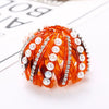 Wholesale Women's Rhinestone Ponytail Clip Handmade Ball Head Hair Grip