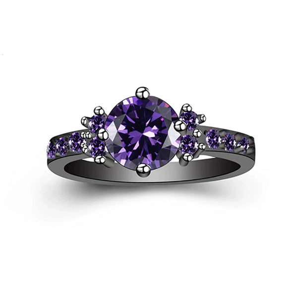 Wholesale Women's Ring Alloy Geometric Retro Exaggerated Simple Personality Electroplated