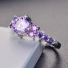 Wholesale Women's Ring Alloy Geometric Retro Exaggerated Simple Personality Electroplated
