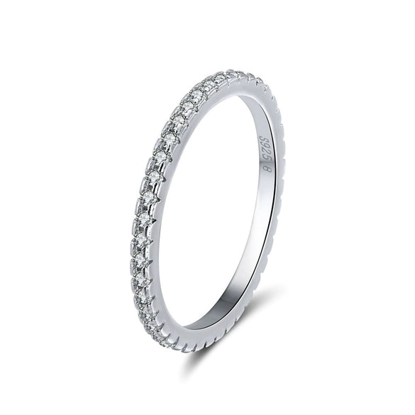 Wholesale Women's Ring S925 Silver Geometric Hip Hop Style