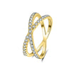 Wholesale Women's Ring S925 Silver Geometric Hip Hop Style