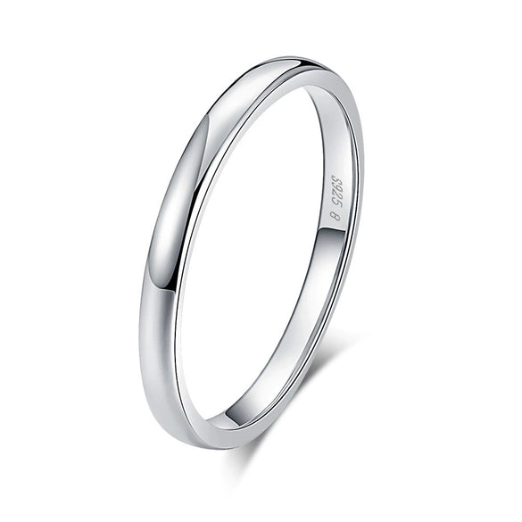 Wholesale Women's Ring S925 Silver Geometric Hip Hop Style