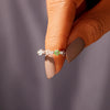 Wholesale Women's Ring S925 Sterling Silver Geometric Flower Diamond Electroplated