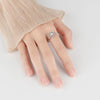 Wholesale Women's Rotating Sunflower Copper Ring For Stress Relief