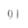 Wholesale Women's Round Micro Inlay Color Zircon Earrings