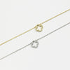 Wholesale Women's S925 Silver Four Leaf Clover Pendant Clavicle Chain With Diamond And Platinum Or 18K Gold Electroplating