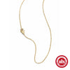 Wholesale Women's S925 Silver Geometric Palm Pendant Hand Necklace With Adjustable Short Clavicle O Chain And Electroplating Design
