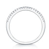 Wholesale Women's S925 Silver Moissanite Geometric Fashion Ring With Diamond Setting