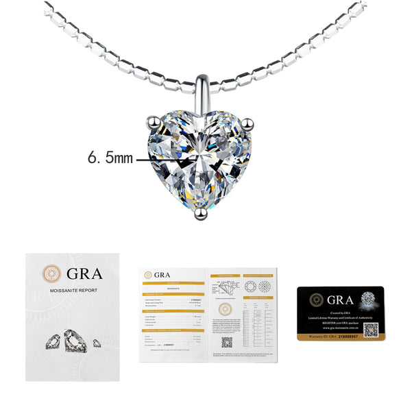 Wholesale Women's S925 Silver Moissanite Pendant Clavicle Chain With Detachable Geometric Pattern And Diamond Set Design