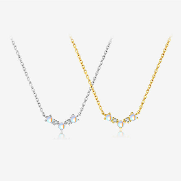 Wholesale Women's S925 Silver Simple Retro Niche Clavicle Necklace With Geometric Design And Electroplating