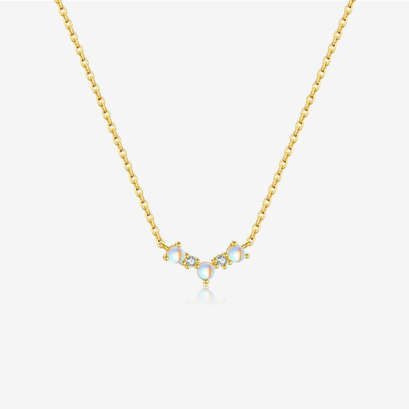 Wholesale Women's S925 Silver Simple Retro Niche Clavicle Necklace With Geometric Design And Electroplating
