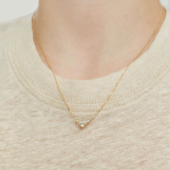 Wholesale Women's S925 Silver Simple Retro Niche Clavicle Necklace With Geometric Design And Electroplating
