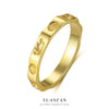 Wholesale Women's S925 Sterling Silver Animal Zodiac Geometric Style Ring With Gold Electroplating
