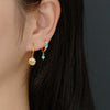 Wholesale Women's S925 Sterling Silver Bohemian Eye Inlaid Turquoise Earrings