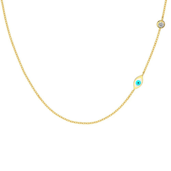 Wholesale Women's S925 Sterling Silver Clavicle Chain Necklace With Geometric Design And Electroplating Treatment