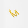 Wholesale Women's S925 Sterling Silver Clavicle Chain Necklace With Glow Surface Letter A Z Text Design And 18K Gold Electroplating