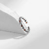 Wholesale Women's S925 Sterling Silver Distressed Star Ring