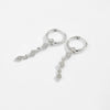 Wholesale Women's S925 Sterling Silver Earrings With Geometric Joker Design And Platinum Or 18K Gold Electroplating