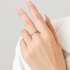 Wholesale Women's S925 Sterling Silver Epoxy Heartshaped Ring
