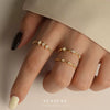 Wholesale Women's S925 Sterling Silver Flower Ring With Zirconia Simple And Fashionable