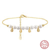 Wholesale Women's S925 Sterling Silver Geometric Anklets In Various Hotselling Styles