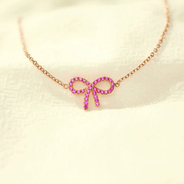 Wholesale Women's S925 Sterling Silver Geometric Bow Buckle Electroplated Bracelet