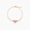 Wholesale Women's S925 Sterling Silver Geometric Bow Buckle Electroplated Bracelet