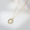 Wholesale Women's S925 Sterling Silver Geometric Diamond Cross Chain Clavicle Necklace