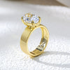 Wholesale Women's S925 Sterling Silver Geometric Diamond Cut Zircon Ring
